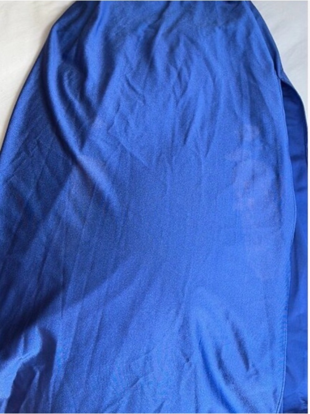 Baobab Celele Blue One Shoulder Maxi Dress Stretch Size XS - Picture 8 of 9